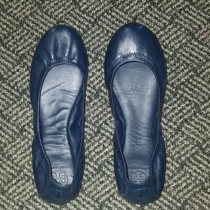 Navy Tory Burch shoes